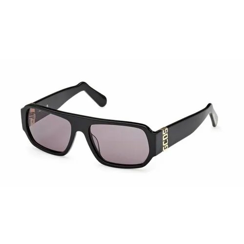 Солнцезащитные очки GCDS, серый, черный
