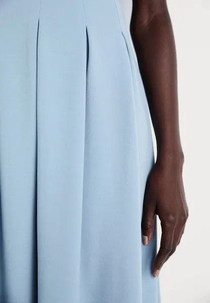 Легкое платье VIWELLY DEEP V NECK ANCLE DRESS VILA, светло-голубой