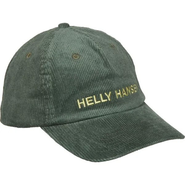 Мужская бейсбольная кепка Helly Hansen с графическим рисунком, один размер, новый ночной цвет леса