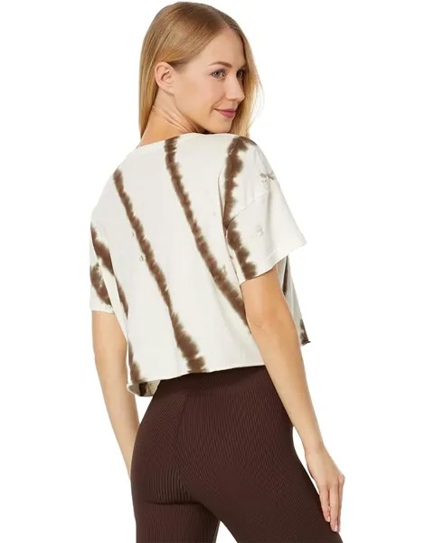 Футболка YEAR OF OURS Cropped Tee, цвет White/Dark Oak