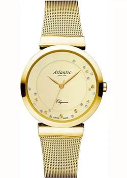 Швейцарские наручные  женские часы Atlantic 29039.45.39MB. Коллекция Elegance