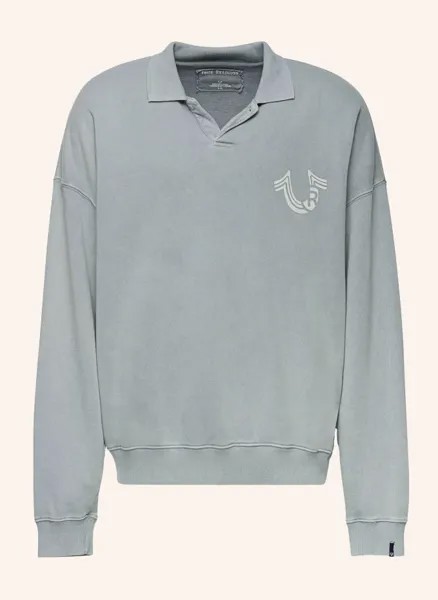 Рубашка поло True Religion, серый