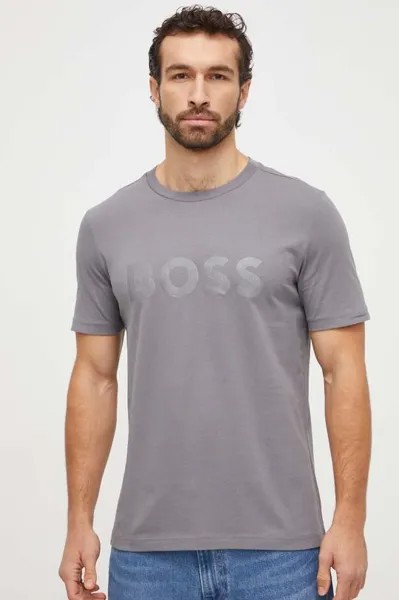 Футболки Boss Green, серый
