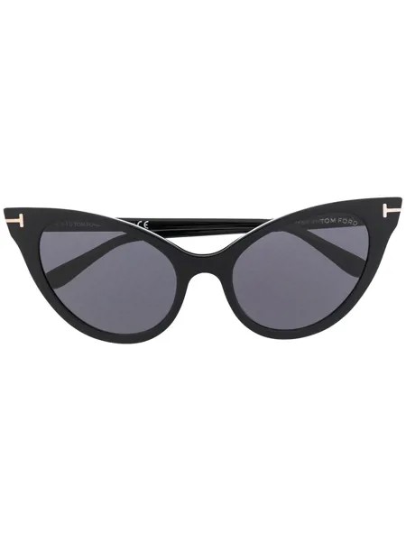 TOM FORD Eyewear солнцезащитные очки в оправе 'кошачий глаз'