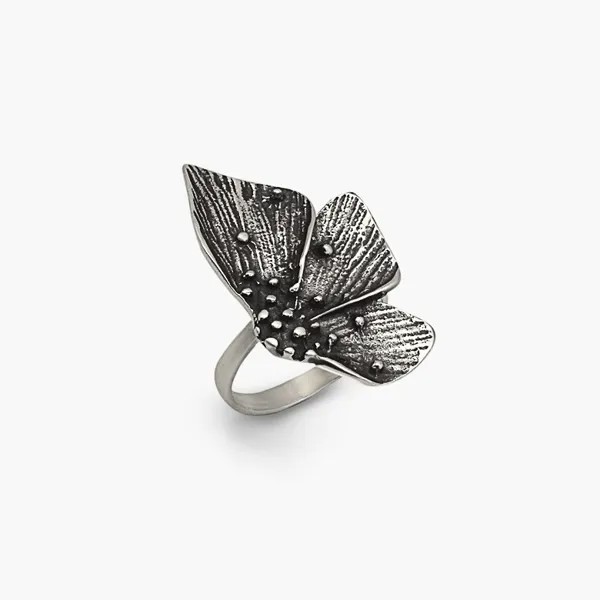 Кольцо женское ЮМИЛА из серебра 925 К10377 р.18.5