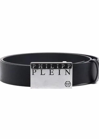 Philipp Plein ремень с пряжкой-логотипом