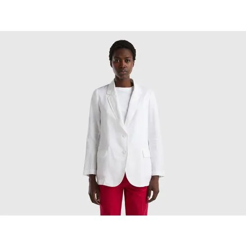 Пиджак UNITED COLORS OF BENETTON, размер 42, белый