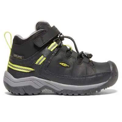 Черные повседневные ботинки Keen Targhee Mid Waterproof Hiking Youth Boys 1026297