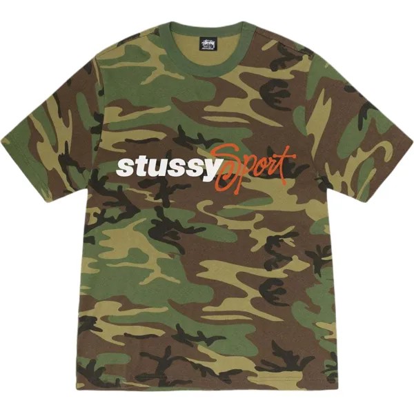 Футболка SS24 унисекс Stussy, цвет Camouflage