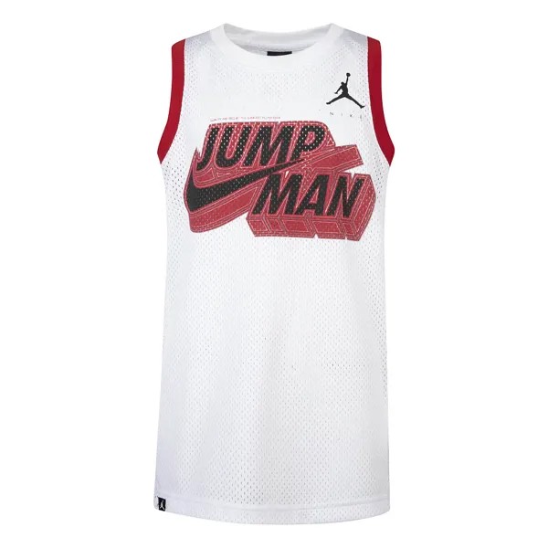 Подростковая майка Jumpman x Nike Stacked Jersey