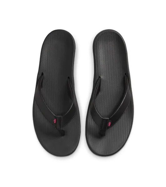 Женские сандалии Nike Bella Kai Flip Flops, черный/ярко-розовый