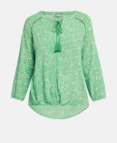 Рубашка блузка Betty & Co, зеленый