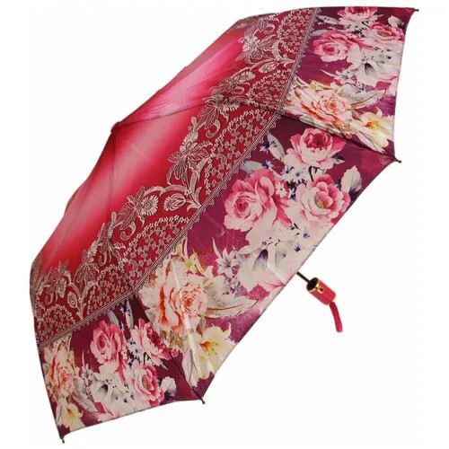 Женский зонт/Lantana umbrella L778/малиновый