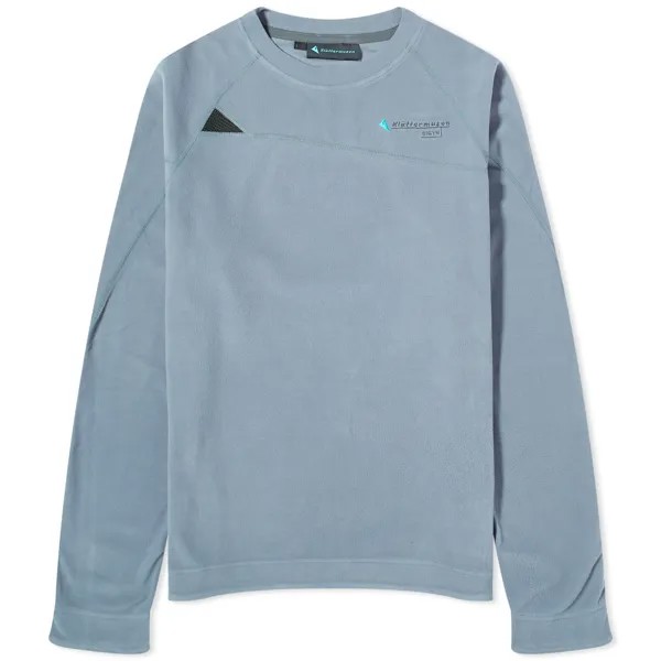 Свитшот Klattermusen Sigyn Fleece, цвет Thistle Blue