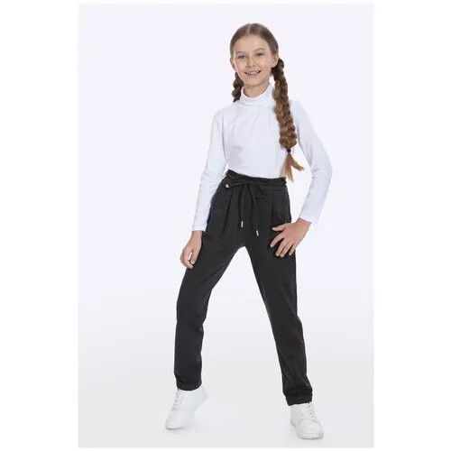 Школьные брюки  Шалуны, классический стиль, размер 36, 146, серый