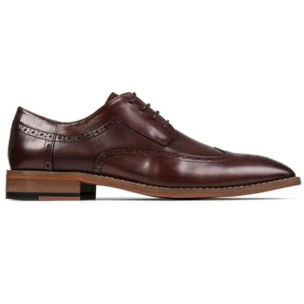 Туфли Aster броги Sole, коричневый