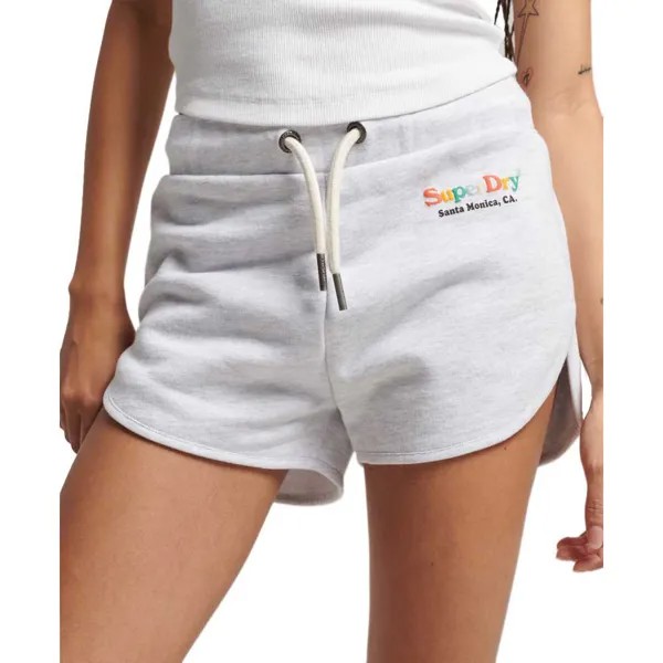 Спортивные брюки Superdry Vintage Rainbow, серый