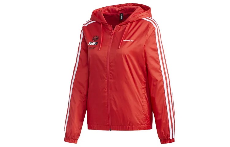 Куртка женская красная Adidas Neo, красный