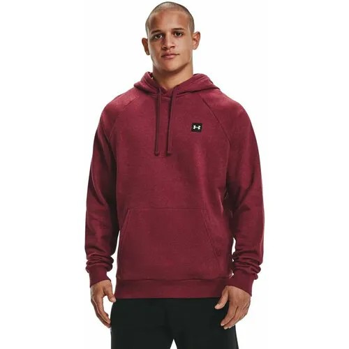 Худи Under Armour Rival Fleece, размер LG, бордовый