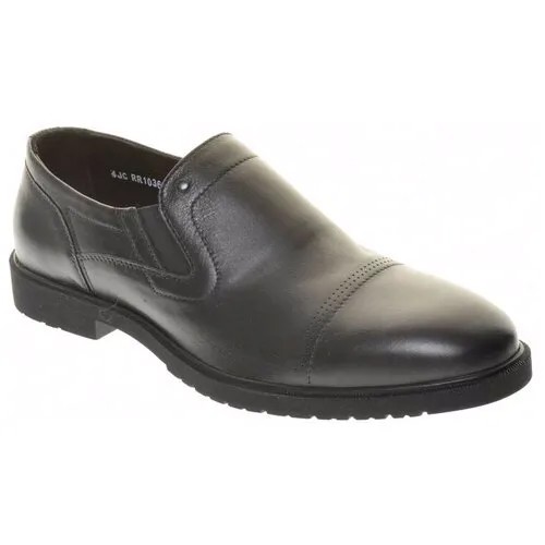 Туфли Just cuture мужские демисезонные, размер 45, цвет черный, артикул 4JC.RR103682.K