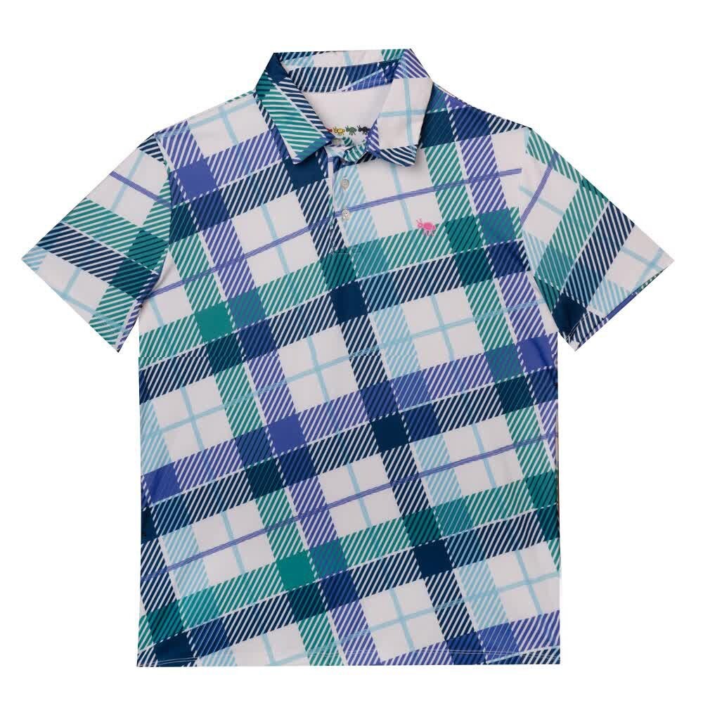 Поло Oxy Golf Tartan Blgre Inc, разноцветный