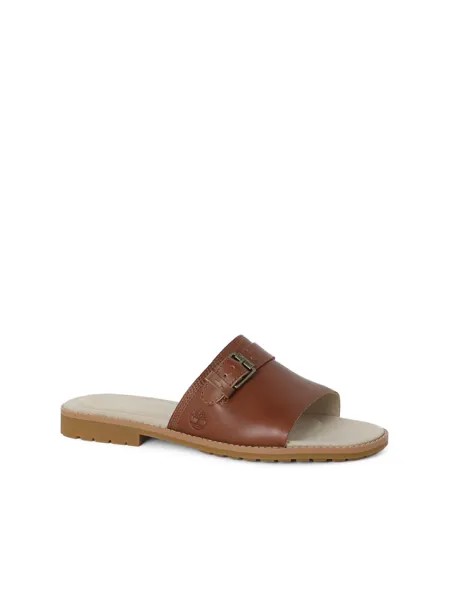 Сланцы женские Timberland Chicago Riverside Slide коричневые 37 EU
