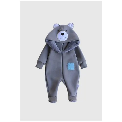 Комбинезон Barosha Kids, размер 62, серый