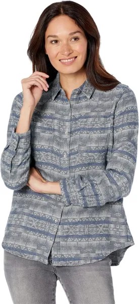 Джинсовая рубашка Real Billie Ariat, цвет Nightrider Jacquard