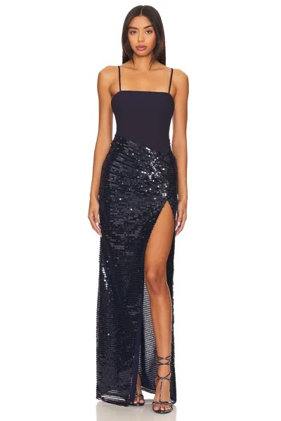 Платье LIKELY Gigi Gown, темно-синий