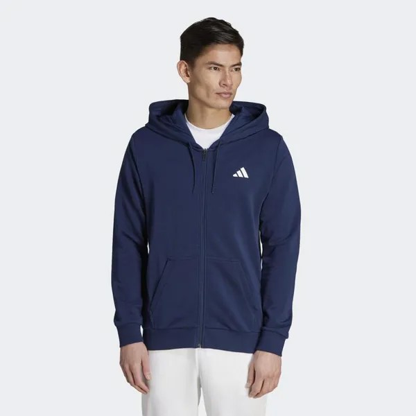 Теннисная куртка с капюшоном Club Teamwear ADIDAS, цвет azul