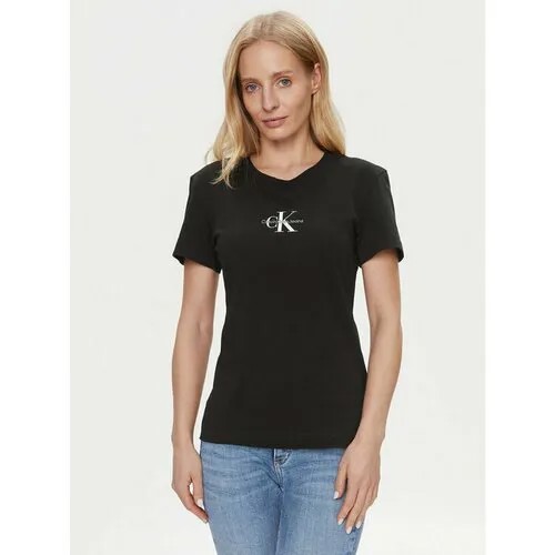 Футболка Calvin Klein Jeans, размер S [INT], черный