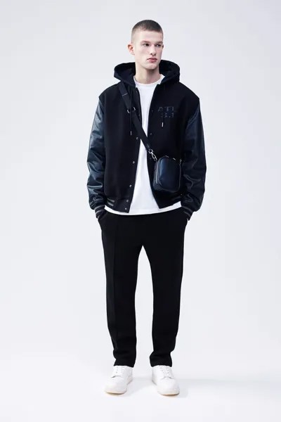 Узкие джоггеры строгого кроя H&M, черный