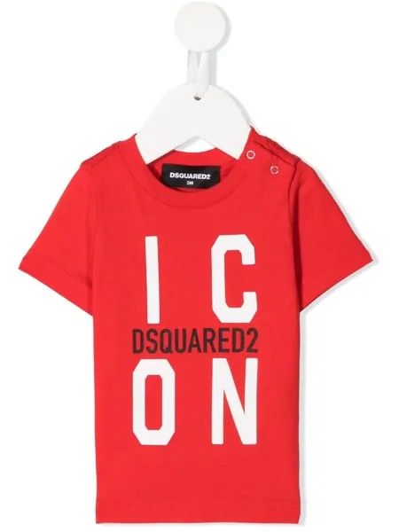 Dsquared2 Kids футболка с принтом Icon