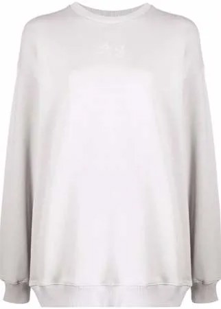 Acne Studios толстовка оверсайз с логотипом