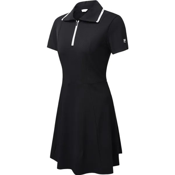 FILA Женские шорты-платье с рукавами, цвет Black