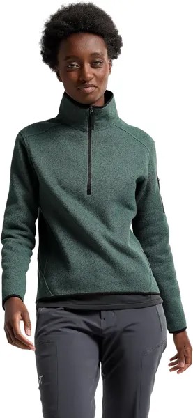 Толстовка Covert Zip Neck Arc'teryx, цвет Boxcar Heather