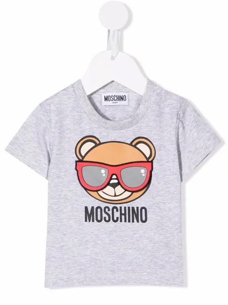 Moschino Kids logo-print T-shirt