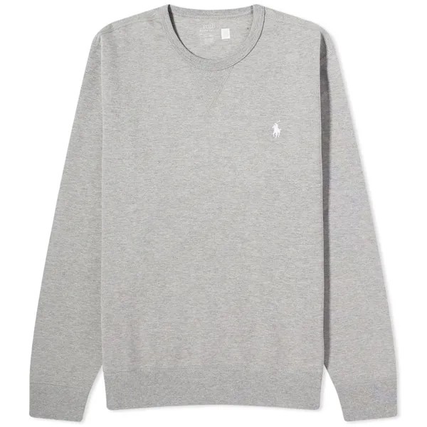 Свитшот Polo Ralph Lauren Double Knit, цвет Steel Heather