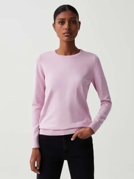 Пуловер с круглым вырезом Ovs, цвет light pink