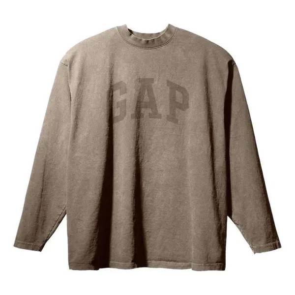 Футболка YEEZY Gap x Balenciaga Dove LS T-shirt 'Beige, бежевый