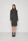 Платье из джерси ONLHELLE MOCK NECK KNEE DRESS Only Tall, темно-серый