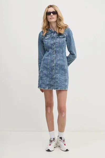 ЭЛЛА джинсовое платье Pepe Jeans, синий