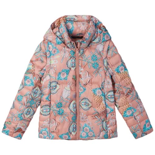 Куртка Reima демисезонная, размер 134, розовый, голубой