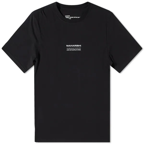 Футболка Maharishi MILTYPE Embroidery Logo Tee