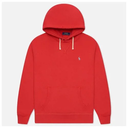 Мужская толстовка Polo Ralph Lauren Embroidered Pony Fleece Hoodie красный , Размер L