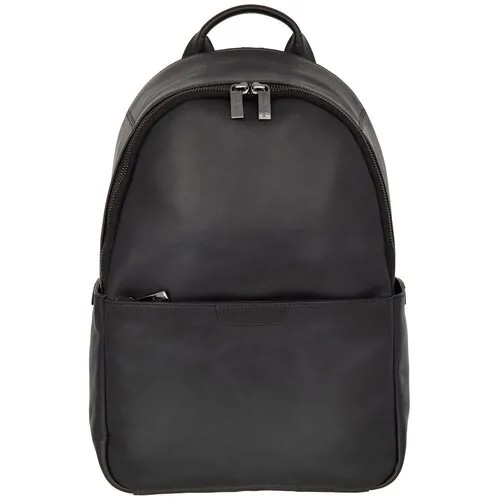 Кожаный рюкзак с креплением на ручку чемодана Gianni Conti 4822429 black