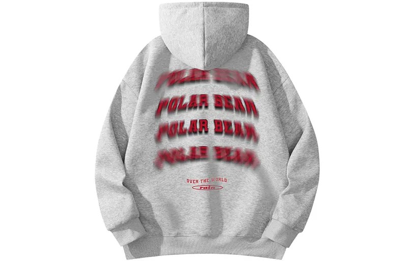 Толстовка унисекс Polar Bear POLAR BEAR, Светло-серый