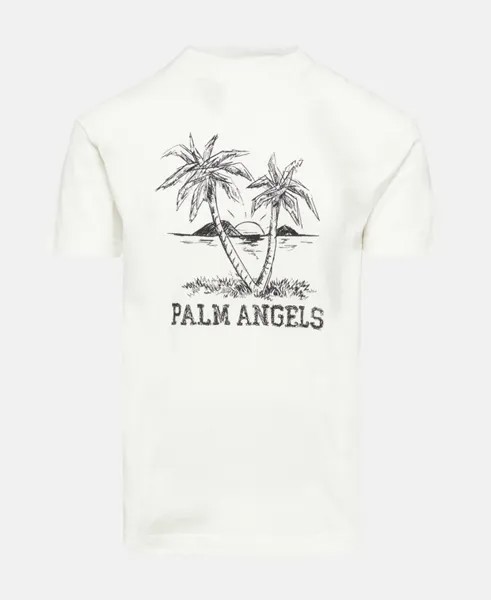 Футболка Palm Angels, экрю