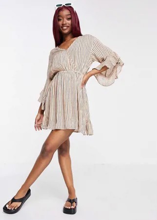 Зеленое платье Billabong Love Light-Зеленый цвет