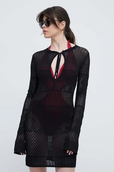 DRESS EL CAIro пляжное платье Desigual, черный